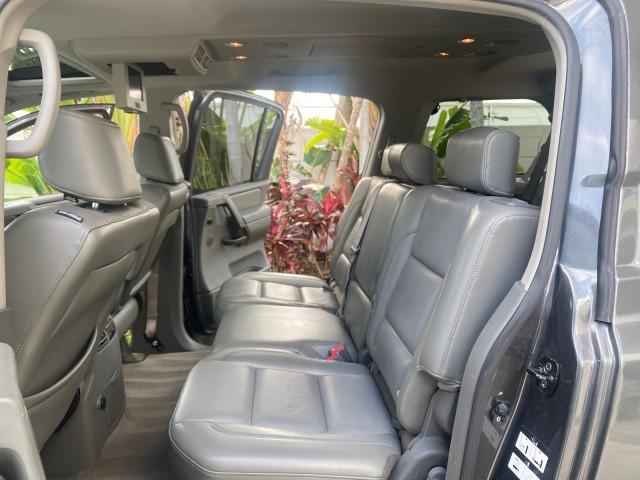 2006 Granite Metallic /Steel/Titanium Nissan Armada 4x4 SE LOW MILES 46,059 1 OWNER (5N1AA08B36N) with an 5.6L DOHC 32-Valve Endurance V8 Engine engine, Automatic transmission, located at 4701 North Dixie Hwy, Pompano Beach, FL, 33064, (954) 422-2889, 26.240938, -80.123474 - OUR WEBPAGE FLORIDACARS1.COM HAS OVER 100 PHOTOS AND FREE CARFAX LINK 2006 NISSAN ARMADA LE LEATHER SUNROOF LOADED TOP OF THE LINE VIN: 5N1AA08B36N727681 5 N 1 A A 0 8 B 3 6 N 7 2 7 6 8 1 4 DOOR WAGON/SPORT UTILITY 5.6L V8 F DOHC 32V GASOLINE 18 MPG REAR WHEEL DRIVE W/ 4X4 Features 4WD/AWD ABS Brake - Photo#14