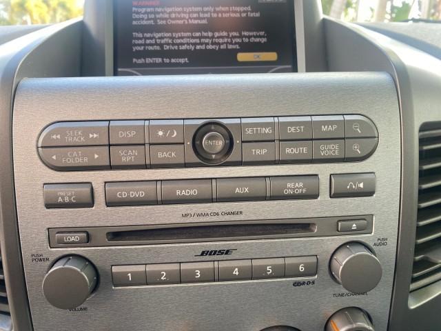 2006 Granite Metallic /Steel/Titanium Nissan Armada 4x4 SE LOW MILES 46,059 1 OWNER (5N1AA08B36N) with an 5.6L DOHC 32-Valve Endurance V8 Engine engine, Automatic transmission, located at 4701 North Dixie Hwy, Pompano Beach, FL, 33064, (954) 422-2889, 26.240938, -80.123474 - OUR WEBPAGE FLORIDACARS1.COM HAS OVER 100 PHOTOS AND FREE CARFAX LINK 2006 NISSAN ARMADA LE LEATHER SUNROOF LOADED TOP OF THE LINE VIN: 5N1AA08B36N727681 5 N 1 A A 0 8 B 3 6 N 7 2 7 6 8 1 4 DOOR WAGON/SPORT UTILITY 5.6L V8 F DOHC 32V GASOLINE 18 MPG REAR WHEEL DRIVE W/ 4X4 Features 4WD/AWD ABS Brake - Photo#61