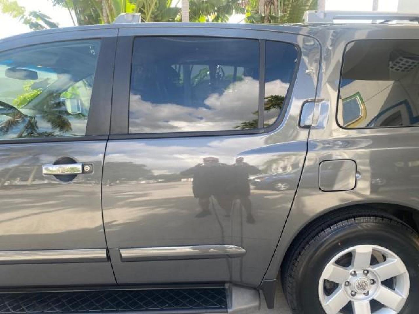 2006 Granite Metallic /Steel/Titanium Nissan Armada SUV 4x4 SE LOW MILES 46,059 1 OWNER (5N1AA08B36N) with an 5.6L DOHC 32-Valve Endurance V8 Engine engine, Automatic transmission, located at 4701 North Dixie Hwy, Pompano Beach, FL, 33064, (954) 422-2889, 26.240938, -80.123474 - OUR WEBPAGE FLORIDACARS1.COM HAS OVER 100 PHOTOS AND FREE CARFAX LINK 2006 NISSAN ARMADA LE LEATHER SUNROOF LOADED TOP OF THE LINE VIN: 5N1AA08B36N727681 5 N 1 A A 0 8 B 3 6 N 7 2 7 6 8 1 4 DOOR WAGON/SPORT UTILITY 5.6L V8 F DOHC 32V GASOLINE 18 MPG REAR WHEEL DRIVE W/ 4X4 Features 4WD/AWD ABS Brake - Photo#82