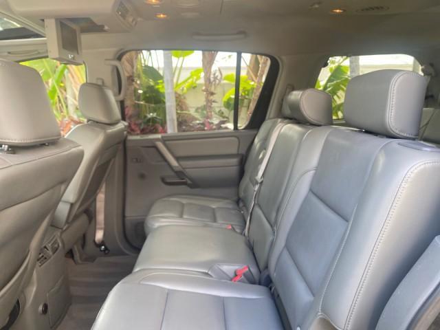 2006 Granite Metallic /Steel/Titanium Nissan Armada 4x4 SE LOW MILES 46,059 1 OWNER (5N1AA08B36N) with an 5.6L DOHC 32-Valve Endurance V8 Engine engine, Automatic transmission, located at 4701 North Dixie Hwy, Pompano Beach, FL, 33064, (954) 422-2889, 26.240938, -80.123474 - OUR WEBPAGE FLORIDACARS1.COM HAS OVER 100 PHOTOS AND FREE CARFAX LINK 2006 NISSAN ARMADA LE LEATHER SUNROOF LOADED TOP OF THE LINE VIN: 5N1AA08B36N727681 5 N 1 A A 0 8 B 3 6 N 7 2 7 6 8 1 4 DOOR WAGON/SPORT UTILITY 5.6L V8 F DOHC 32V GASOLINE 18 MPG REAR WHEEL DRIVE W/ 4X4 Features 4WD/AWD ABS Brake - Photo#86