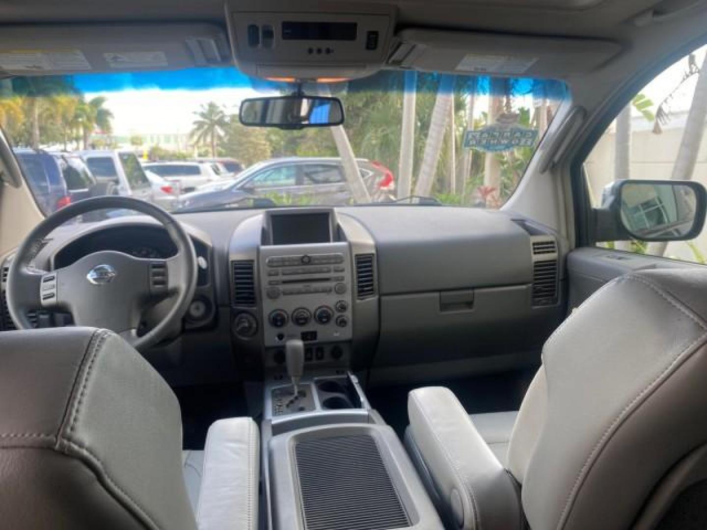 2006 Granite Metallic /Steel/Titanium Nissan Armada SUV 4x4 SE LOW MILES 46,059 1 OWNER (5N1AA08B36N) with an 5.6L DOHC 32-Valve Endurance V8 Engine engine, Automatic transmission, located at 4701 North Dixie Hwy, Pompano Beach, FL, 33064, (954) 422-2889, 26.240938, -80.123474 - OUR WEBPAGE FLORIDACARS1.COM HAS OVER 100 PHOTOS AND FREE CARFAX LINK 2006 NISSAN ARMADA LE LEATHER SUNROOF LOADED TOP OF THE LINE VIN: 5N1AA08B36N727681 5 N 1 A A 0 8 B 3 6 N 7 2 7 6 8 1 4 DOOR WAGON/SPORT UTILITY 5.6L V8 F DOHC 32V GASOLINE 18 MPG REAR WHEEL DRIVE W/ 4X4 Features 4WD/AWD ABS Brake - Photo#91