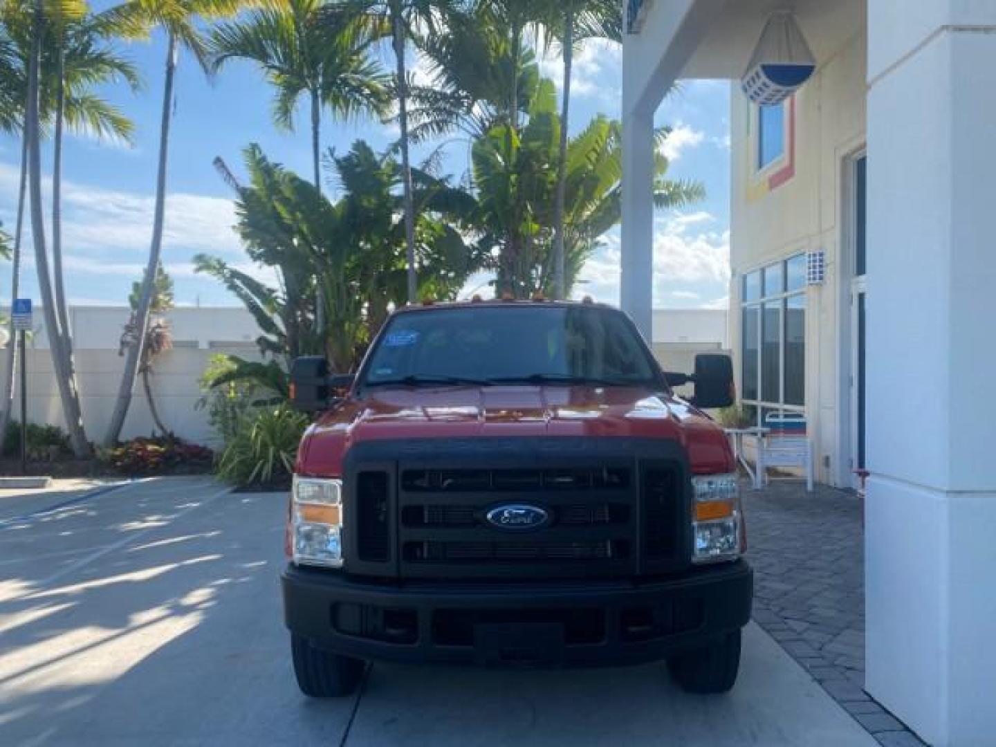2008 Red /Camel Ford Super Duty F-350 DRW XL LOW MILES 43,076 4WD (1FTWW33Y68E) with an 6.8L SOHC 30-Valve SMFI Triton V10 Engine engine, Automatic transmission, located at 4701 North Dixie Hwy, Pompano Beach, FL, 33064, (954) 422-2889, 26.240938, -80.123474 - OUR WEBPAGE FLORIDACARS1.COM HAS OVER 100 PHOTOS AND FREE CARFAX LINK 2008 FORD F-350 SUPER DUTY XL 4WD VIN: 1FTWW33Y68EA98431 1 F T W W 3 3 Y 6 8 E A 9 8 4 3 1 CREW PICKUP 6.8L V10 F SOHC GASOLINE REAR WHEEL DRIVE W/ 4X4 Features 4WD/AWD ABS Brakes Air Conditioning AM/FM Stereo Automatic Transmissi - Photo#2
