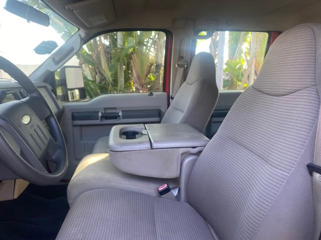 2008 Red /Camel Ford Super Duty F-350 DRW XL LOW MILES 43,076 4WD (1FTWW33Y68E) with an 6.8L SOHC 30-Valve SMFI Triton V10 Engine engine, Automatic transmission, located at 4701 North Dixie Hwy, Pompano Beach, FL, 33064, (954) 422-2889, 26.240938, -80.123474 - OUR WEBPAGE FLORIDACARS1.COM HAS OVER 100 PHOTOS AND FREE CARFAX LINK 2008 FORD F-350 SUPER DUTY XL 4WD VIN: 1FTWW33Y68EA98431 1 F T W W 3 3 Y 6 8 E A 9 8 4 3 1 CREW PICKUP 6.8L V10 F SOHC GASOLINE REAR WHEEL DRIVE W/ 4X4 Features 4WD/AWD ABS Brakes Air Conditioning AM/FM Stereo Automatic Transmissi - Photo#44