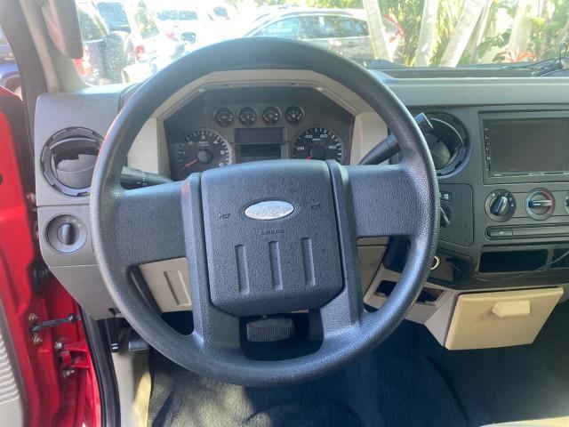 2008 Red /Camel Ford Super Duty F-350 DRW XL LOW MILES 43,076 4WD (1FTWW33Y68E) with an 6.8L SOHC 30-Valve SMFI Triton V10 Engine engine, Automatic transmission, located at 4701 North Dixie Hwy, Pompano Beach, FL, 33064, (954) 422-2889, 26.240938, -80.123474 - OUR WEBPAGE FLORIDACARS1.COM HAS OVER 100 PHOTOS AND FREE CARFAX LINK 2008 FORD F-350 SUPER DUTY XL 4WD VIN: 1FTWW33Y68EA98431 1 F T W W 3 3 Y 6 8 E A 9 8 4 3 1 CREW PICKUP 6.8L V10 F SOHC GASOLINE REAR WHEEL DRIVE W/ 4X4 Features 4WD/AWD ABS Brakes Air Conditioning AM/FM Stereo Automatic Transmissi - Photo#50