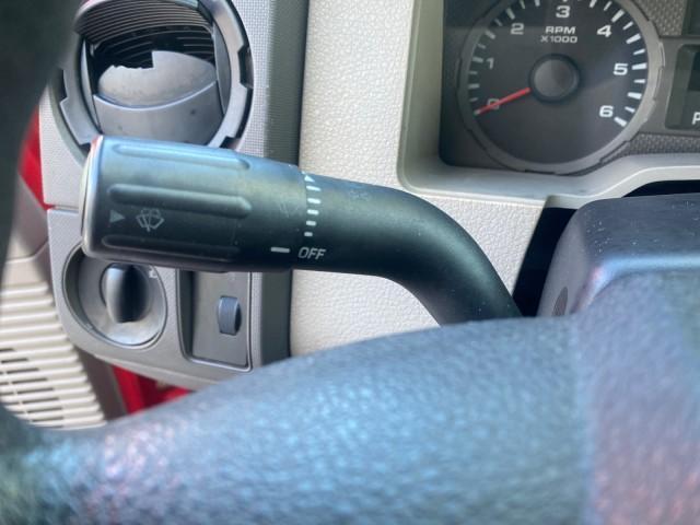 2008 Red /Camel Ford Super Duty F-350 DRW XL LOW MILES 43,076 4WD (1FTWW33Y68E) with an 6.8L SOHC 30-Valve SMFI Triton V10 Engine engine, Automatic transmission, located at 4701 North Dixie Hwy, Pompano Beach, FL, 33064, (954) 422-2889, 26.240938, -80.123474 - OUR WEBPAGE FLORIDACARS1.COM HAS OVER 100 PHOTOS AND FREE CARFAX LINK 2008 FORD F-350 SUPER DUTY XL 4WD VIN: 1FTWW33Y68EA98431 1 F T W W 3 3 Y 6 8 E A 9 8 4 3 1 CREW PICKUP 6.8L V10 F SOHC GASOLINE REAR WHEEL DRIVE W/ 4X4 Features 4WD/AWD ABS Brakes Air Conditioning AM/FM Stereo Automatic Transmissi - Photo#51