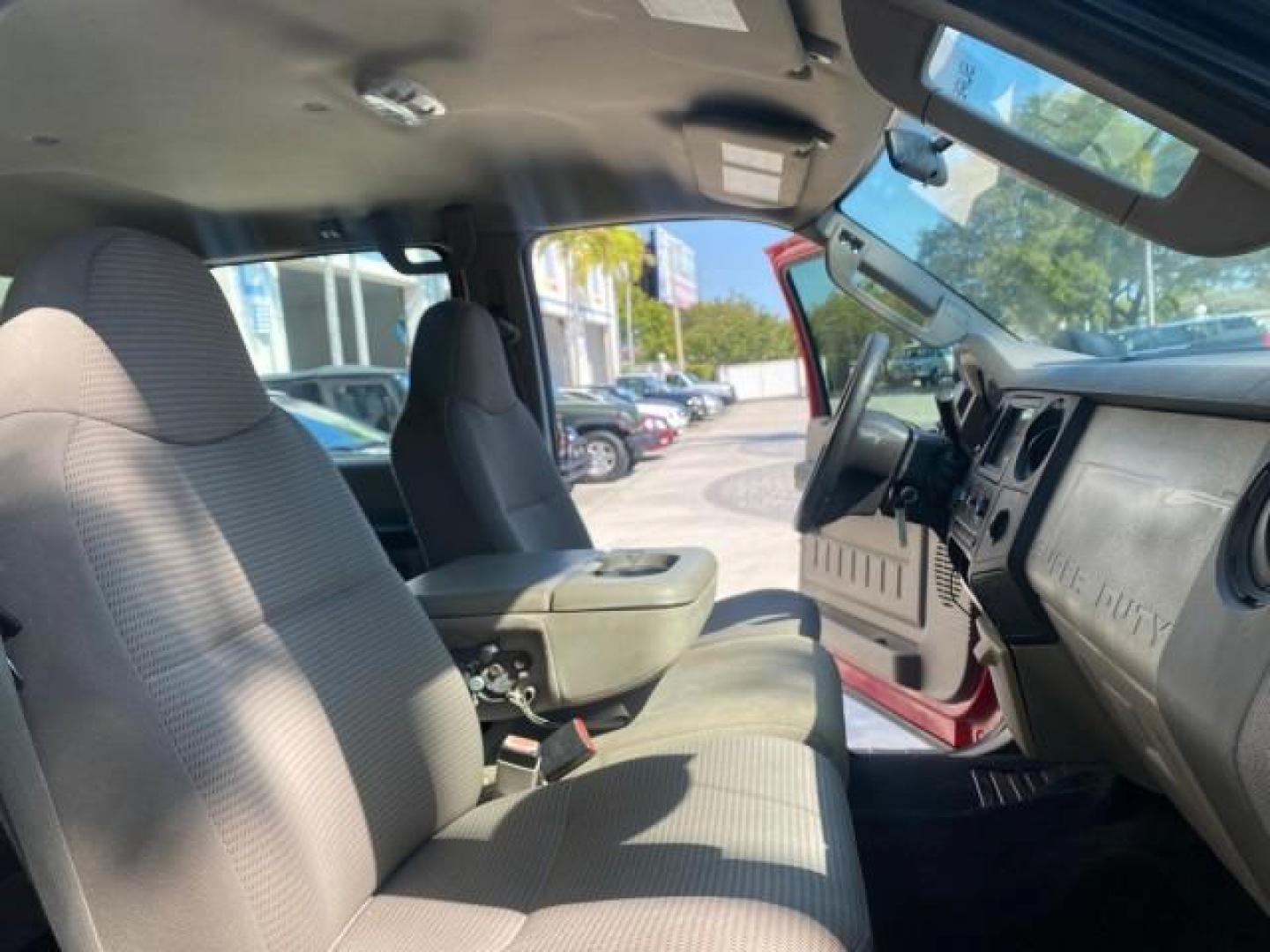 2008 Red /Camel Ford Super Duty F-350 DRW XL LOW MILES 43,076 4WD (1FTWW33Y68E) with an 6.8L SOHC 30-Valve SMFI Triton V10 Engine engine, Automatic transmission, located at 4701 North Dixie Hwy, Pompano Beach, FL, 33064, (954) 422-2889, 26.240938, -80.123474 - OUR WEBPAGE FLORIDACARS1.COM HAS OVER 100 PHOTOS AND FREE CARFAX LINK 2008 FORD F-350 SUPER DUTY XL 4WD VIN: 1FTWW33Y68EA98431 1 F T W W 3 3 Y 6 8 E A 9 8 4 3 1 CREW PICKUP 6.8L V10 F SOHC GASOLINE REAR WHEEL DRIVE W/ 4X4 Features 4WD/AWD ABS Brakes Air Conditioning AM/FM Stereo Automatic Transmissi - Photo#12