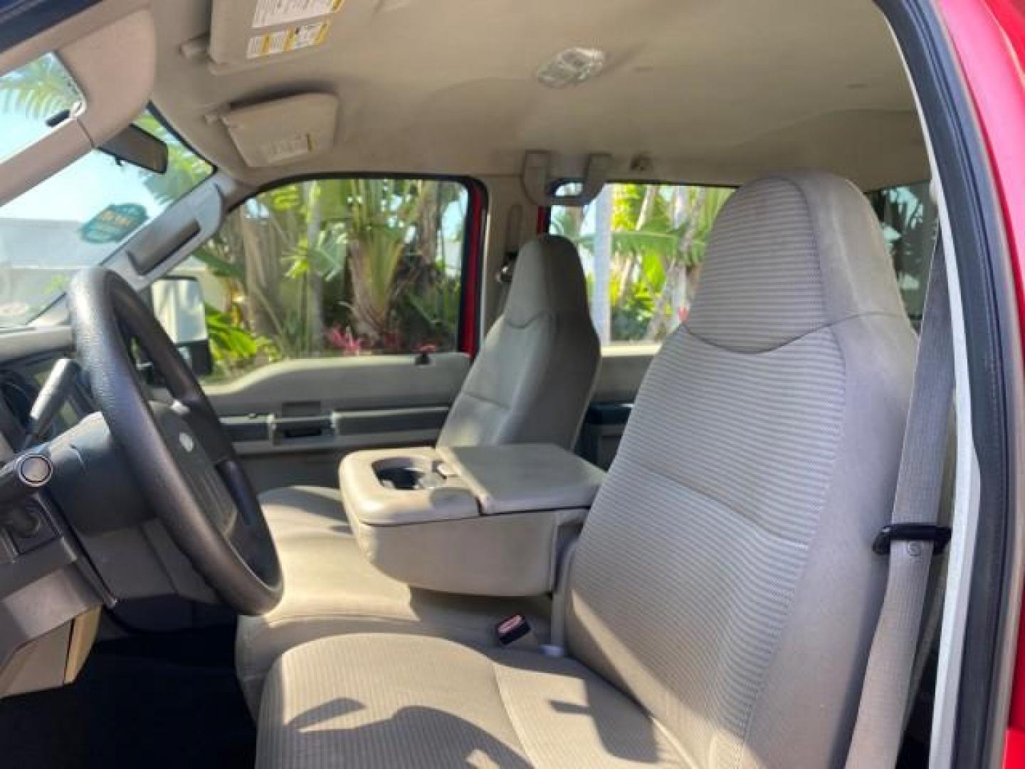 2008 Red /Camel Ford Super Duty F-350 DRW XL LOW MILES 43,076 4WD (1FTWW33Y68E) with an 6.8L SOHC 30-Valve SMFI Triton V10 Engine engine, Automatic transmission, located at 4701 North Dixie Hwy, Pompano Beach, FL, 33064, (954) 422-2889, 26.240938, -80.123474 - OUR WEBPAGE FLORIDACARS1.COM HAS OVER 100 PHOTOS AND FREE CARFAX LINK 2008 FORD F-350 SUPER DUTY XL 4WD VIN: 1FTWW33Y68EA98431 1 F T W W 3 3 Y 6 8 E A 9 8 4 3 1 CREW PICKUP 6.8L V10 F SOHC GASOLINE REAR WHEEL DRIVE W/ 4X4 Features 4WD/AWD ABS Brakes Air Conditioning AM/FM Stereo Automatic Transmissi - Photo#43