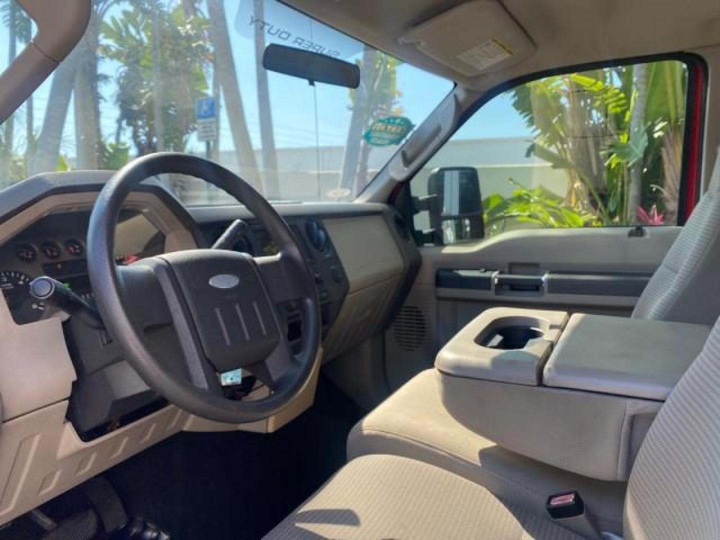 2008 Red /Camel Ford Super Duty F-350 DRW XL LOW MILES 43,076 4WD (1FTWW33Y68E) with an 6.8L SOHC 30-Valve SMFI Triton V10 Engine engine, Automatic transmission, located at 4701 North Dixie Hwy, Pompano Beach, FL, 33064, (954) 422-2889, 26.240938, -80.123474 - OUR WEBPAGE FLORIDACARS1.COM HAS OVER 100 PHOTOS AND FREE CARFAX LINK 2008 FORD F-350 SUPER DUTY XL 4WD VIN: 1FTWW33Y68EA98431 1 F T W W 3 3 Y 6 8 E A 9 8 4 3 1 CREW PICKUP 6.8L V10 F SOHC GASOLINE REAR WHEEL DRIVE W/ 4X4 Features 4WD/AWD ABS Brakes Air Conditioning AM/FM Stereo Automatic Transmissi - Photo#47