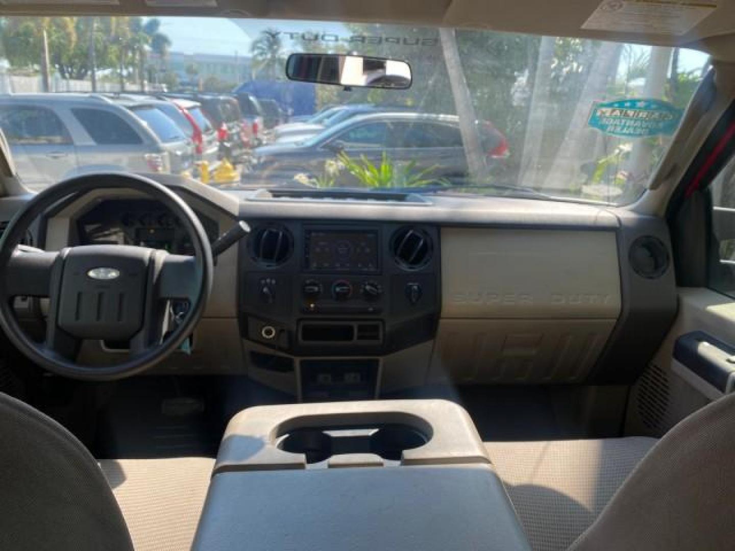 2008 Red /Camel Ford Super Duty F-350 DRW XL LOW MILES 43,076 4WD (1FTWW33Y68E) with an 6.8L SOHC 30-Valve SMFI Triton V10 Engine engine, Automatic transmission, located at 4701 North Dixie Hwy, Pompano Beach, FL, 33064, (954) 422-2889, 26.240938, -80.123474 - OUR WEBPAGE FLORIDACARS1.COM HAS OVER 100 PHOTOS AND FREE CARFAX LINK 2008 FORD F-350 SUPER DUTY XL 4WD VIN: 1FTWW33Y68EA98431 1 F T W W 3 3 Y 6 8 E A 9 8 4 3 1 CREW PICKUP 6.8L V10 F SOHC GASOLINE REAR WHEEL DRIVE W/ 4X4 Features 4WD/AWD ABS Brakes Air Conditioning AM/FM Stereo Automatic Transmissi - Photo#86