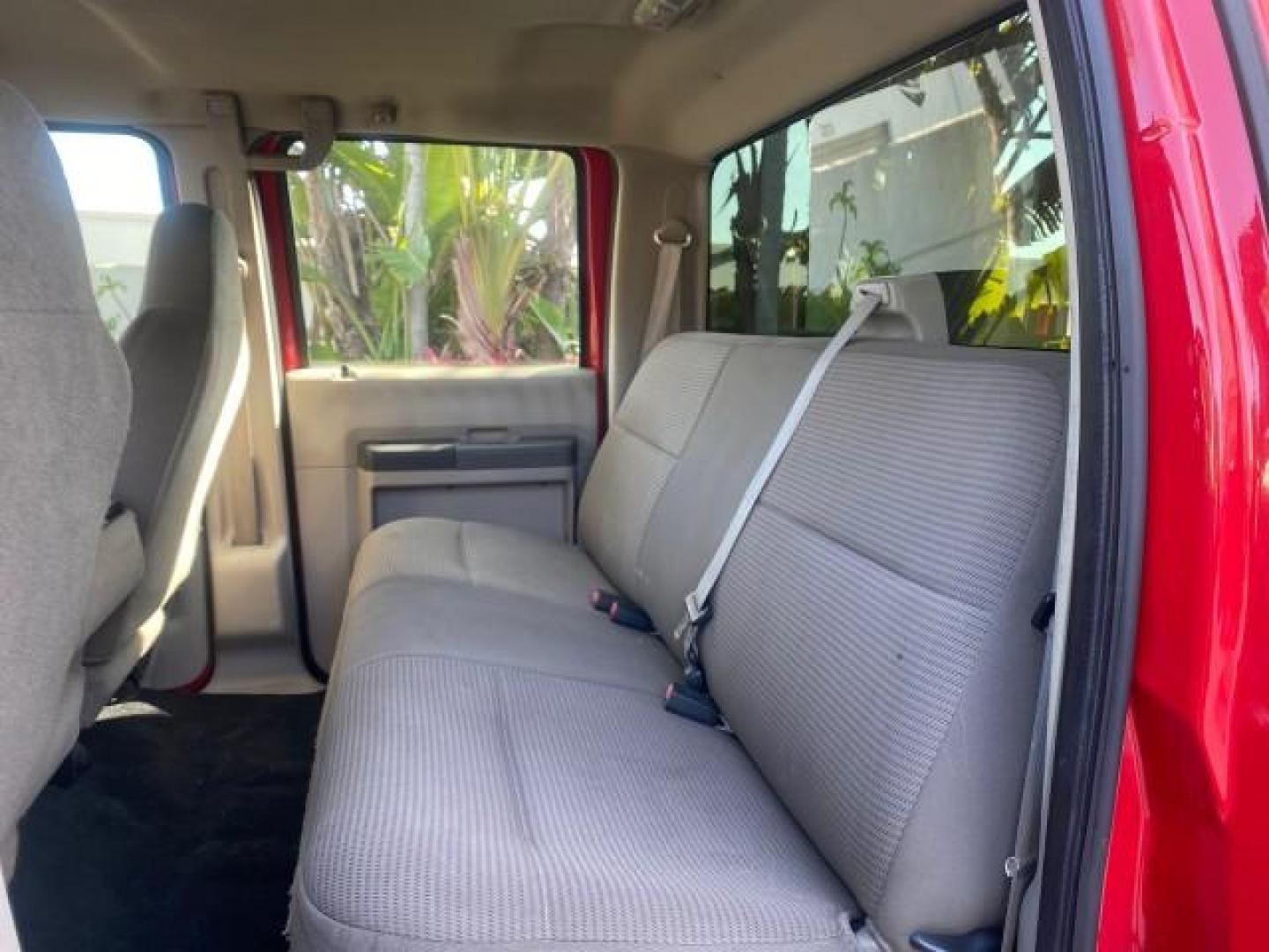 2008 Red /Camel Ford Super Duty F-350 DRW XL LOW MILES 43,076 4WD (1FTWW33Y68E) with an 6.8L SOHC 30-Valve SMFI Triton V10 Engine engine, Automatic transmission, located at 4701 North Dixie Hwy, Pompano Beach, FL, 33064, (954) 422-2889, 26.240938, -80.123474 - OUR WEBPAGE FLORIDACARS1.COM HAS OVER 100 PHOTOS AND FREE CARFAX LINK 2008 FORD F-350 SUPER DUTY XL 4WD VIN: 1FTWW33Y68EA98431 1 F T W W 3 3 Y 6 8 E A 9 8 4 3 1 CREW PICKUP 6.8L V10 F SOHC GASOLINE REAR WHEEL DRIVE W/ 4X4 Features 4WD/AWD ABS Brakes Air Conditioning AM/FM Stereo Automatic Transmissi - Photo#79