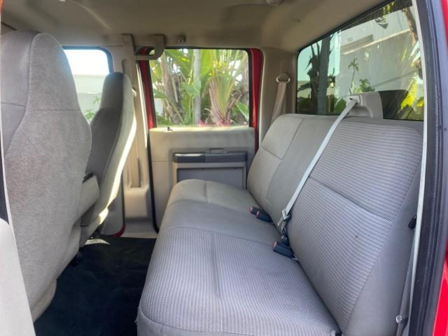 2008 Red /Camel Ford Super Duty F-350 DRW XL LOW MILES 43,076 4WD (1FTWW33Y68E) with an 6.8L SOHC 30-Valve SMFI Triton V10 Engine engine, Automatic transmission, located at 4701 North Dixie Hwy, Pompano Beach, FL, 33064, (954) 422-2889, 26.240938, -80.123474 - OUR WEBPAGE FLORIDACARS1.COM HAS OVER 100 PHOTOS AND FREE CARFAX LINK 2008 FORD F-350 SUPER DUTY XL 4WD VIN: 1FTWW33Y68EA98431 1 F T W W 3 3 Y 6 8 E A 9 8 4 3 1 CREW PICKUP 6.8L V10 F SOHC GASOLINE REAR WHEEL DRIVE W/ 4X4 Features 4WD/AWD ABS Brakes Air Conditioning AM/FM Stereo Automatic Transmissi - Photo#80