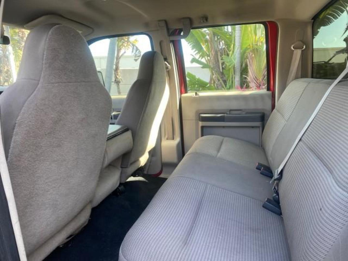 2008 Red /Camel Ford Super Duty F-350 DRW XL LOW MILES 43,076 4WD (1FTWW33Y68E) with an 6.8L SOHC 30-Valve SMFI Triton V10 Engine engine, Automatic transmission, located at 4701 North Dixie Hwy, Pompano Beach, FL, 33064, (954) 422-2889, 26.240938, -80.123474 - OUR WEBPAGE FLORIDACARS1.COM HAS OVER 100 PHOTOS AND FREE CARFAX LINK 2008 FORD F-350 SUPER DUTY XL 4WD VIN: 1FTWW33Y68EA98431 1 F T W W 3 3 Y 6 8 E A 9 8 4 3 1 CREW PICKUP 6.8L V10 F SOHC GASOLINE REAR WHEEL DRIVE W/ 4X4 Features 4WD/AWD ABS Brakes Air Conditioning AM/FM Stereo Automatic Transmissi - Photo#81