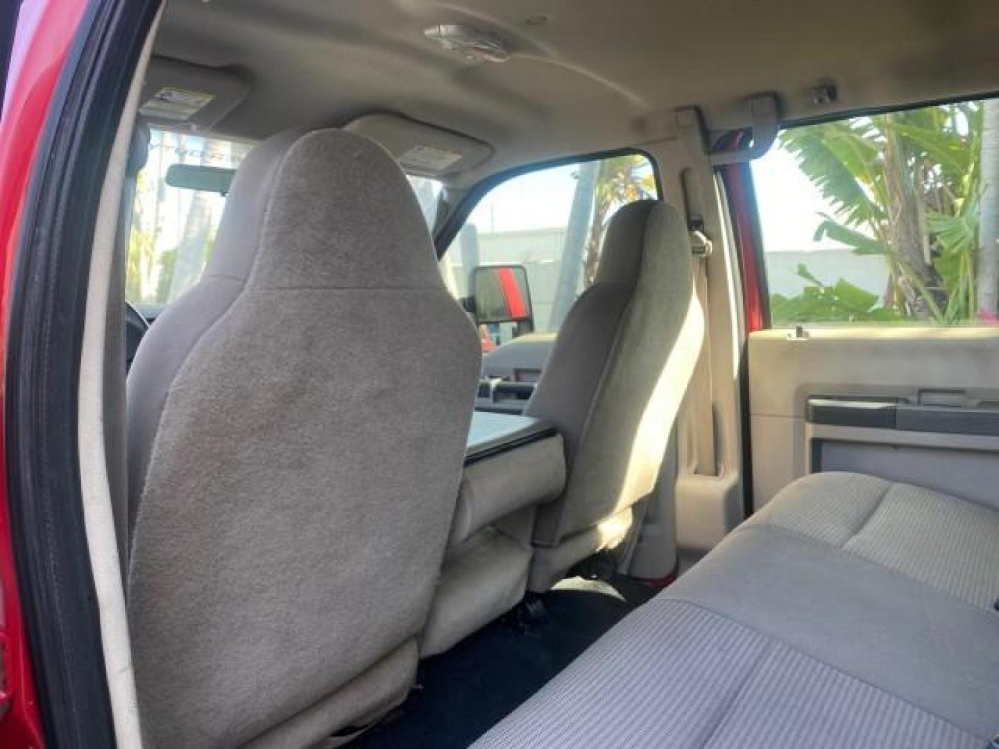 2008 Red /Camel Ford Super Duty F-350 DRW XL LOW MILES 43,076 4WD (1FTWW33Y68E) with an 6.8L SOHC 30-Valve SMFI Triton V10 Engine engine, Automatic transmission, located at 4701 North Dixie Hwy, Pompano Beach, FL, 33064, (954) 422-2889, 26.240938, -80.123474 - OUR WEBPAGE FLORIDACARS1.COM HAS OVER 100 PHOTOS AND FREE CARFAX LINK 2008 FORD F-350 SUPER DUTY XL 4WD VIN: 1FTWW33Y68EA98431 1 F T W W 3 3 Y 6 8 E A 9 8 4 3 1 CREW PICKUP 6.8L V10 F SOHC GASOLINE REAR WHEEL DRIVE W/ 4X4 Features 4WD/AWD ABS Brakes Air Conditioning AM/FM Stereo Automatic Transmissi - Photo#83