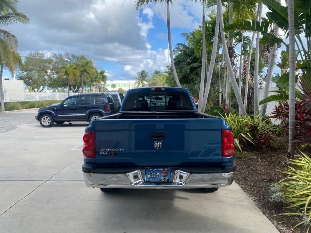 2005 Atlantic Blue Pearl /Med Slate Gray Dodge Dakota SLT LOW MILES 69,842 4WD CLUB (1D7HW42KX5S) with an 3.7L V6 Magnum Engine engine, Automatic transmission, located at 4701 North Dixie Hwy, Pompano Beach, FL, 33064, (954) 422-2889, 26.240938, -80.123474 - OUR WEBPAGE FLORIDACARS1.COM HAS OVER 100 PHOTOS AND FREE CARFAX LINK 2005 DODGE DAKOTA SLT VIN: 1D7HW42KX5S305983 1 D 7 H W 4 2 K X 5 S 3 0 5 9 8 3 CLUB CAB PICKUP 3.7L V6 F GASOLINE 20 MPG REAR WHEEL DRIVE W/ 4X4 Features 4WD/AWD ABS Brakes Air Conditioning Alloy Wheels AM/FM Stereo Automatic Tran - Photo#6
