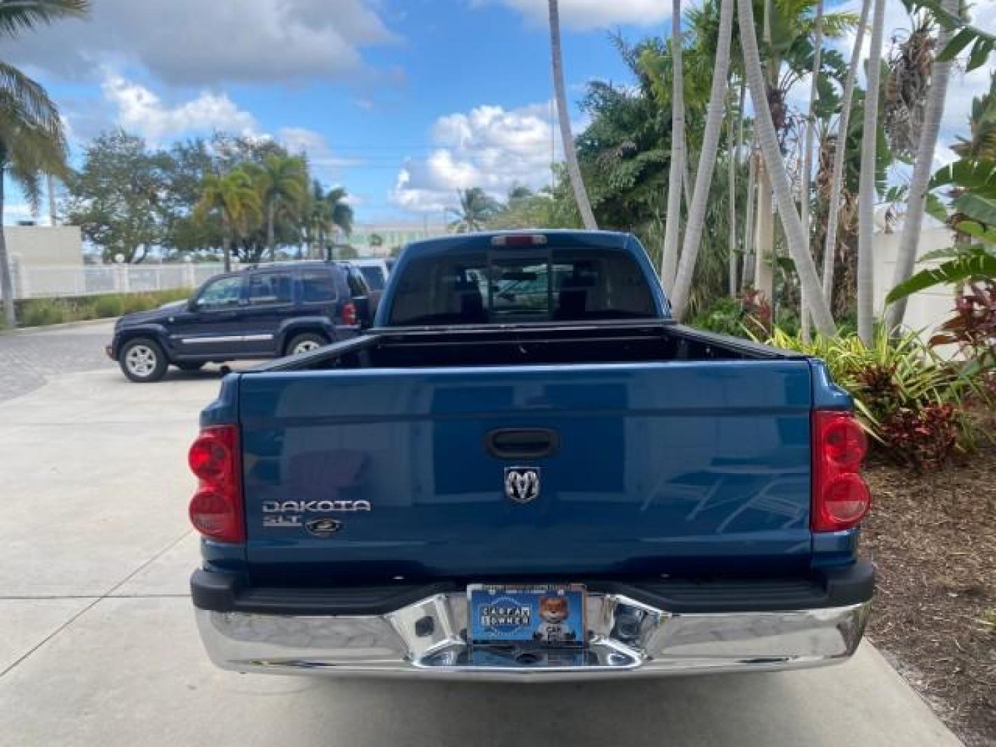 2005 Atlantic Blue Pearl /Med Slate Gray Dodge Dakota SLT LOW MILES 69,842 4WD CLUB (1D7HW42KX5S) with an 3.7L V6 Magnum Engine engine, Automatic transmission, located at 4701 North Dixie Hwy, Pompano Beach, FL, 33064, (954) 422-2889, 26.240938, -80.123474 - OUR WEBPAGE FLORIDACARS1.COM HAS OVER 100 PHOTOS AND FREE CARFAX LINK 2005 DODGE DAKOTA SLT VIN: 1D7HW42KX5S305983 1 D 7 H W 4 2 K X 5 S 3 0 5 9 8 3 CLUB CAB PICKUP 3.7L V6 F GASOLINE 20 MPG REAR WHEEL DRIVE W/ 4X4 Features 4WD/AWD ABS Brakes Air Conditioning Alloy Wheels AM/FM Stereo Automatic Tran- Photo#35