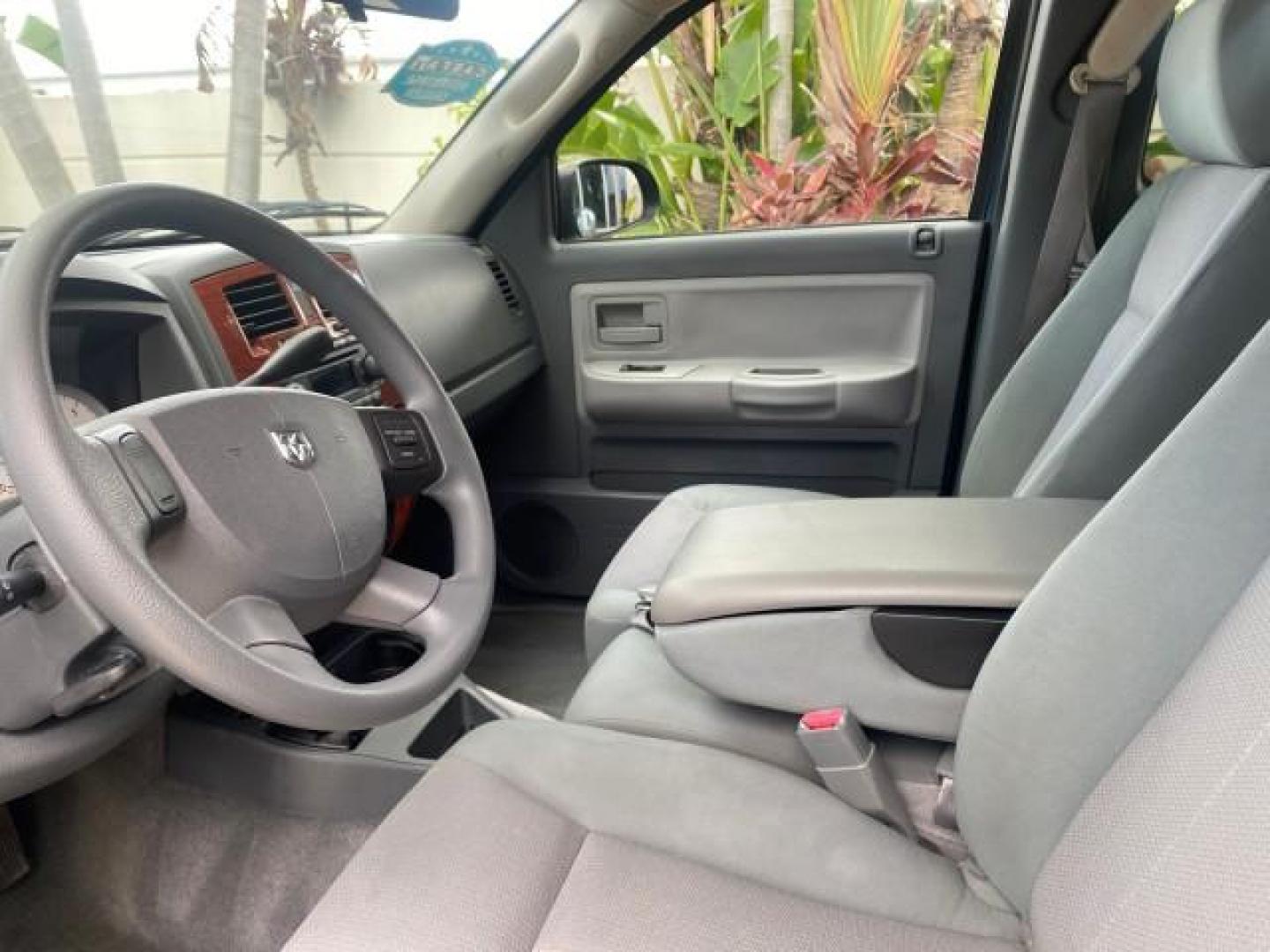 2005 Atlantic Blue Pearl /Med Slate Gray Dodge Dakota SLT LOW MILES 69,842 4WD CLUB (1D7HW42KX5S) with an 3.7L V6 Magnum Engine engine, Automatic transmission, located at 4701 North Dixie Hwy, Pompano Beach, FL, 33064, (954) 422-2889, 26.240938, -80.123474 - OUR WEBPAGE FLORIDACARS1.COM HAS OVER 100 PHOTOS AND FREE CARFAX LINK 2005 DODGE DAKOTA SLT VIN: 1D7HW42KX5S305983 1 D 7 H W 4 2 K X 5 S 3 0 5 9 8 3 CLUB CAB PICKUP 3.7L V6 F GASOLINE 20 MPG REAR WHEEL DRIVE W/ 4X4 Features 4WD/AWD ABS Brakes Air Conditioning Alloy Wheels AM/FM Stereo Automatic Tran- Photo#45