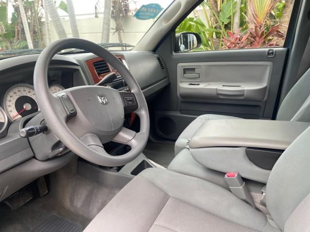 2005 Atlantic Blue Pearl /Med Slate Gray Dodge Dakota SLT LOW MILES 69,842 4WD CLUB (1D7HW42KX5S) with an 3.7L V6 Magnum Engine engine, Automatic transmission, located at 4701 North Dixie Hwy, Pompano Beach, FL, 33064, (954) 422-2889, 26.240938, -80.123474 - OUR WEBPAGE FLORIDACARS1.COM HAS OVER 100 PHOTOS AND FREE CARFAX LINK 2005 DODGE DAKOTA SLT VIN: 1D7HW42KX5S305983 1 D 7 H W 4 2 K X 5 S 3 0 5 9 8 3 CLUB CAB PICKUP 3.7L V6 F GASOLINE 20 MPG REAR WHEEL DRIVE W/ 4X4 Features 4WD/AWD ABS Brakes Air Conditioning Alloy Wheels AM/FM Stereo Automatic Tran - Photo#46