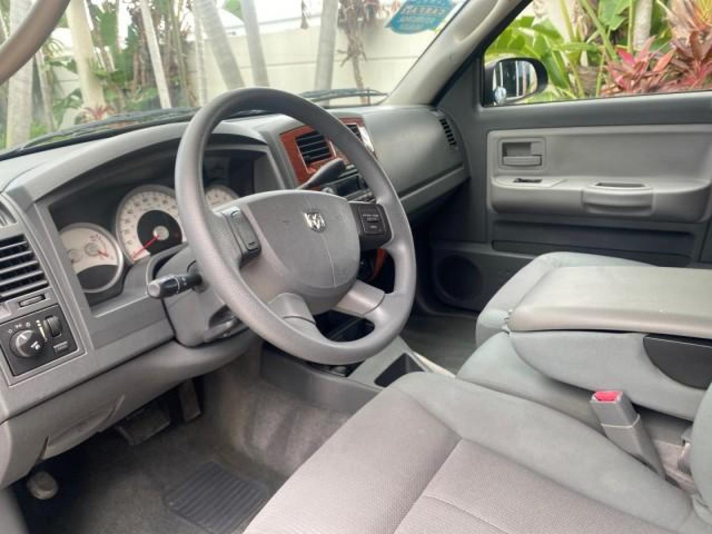 2005 Atlantic Blue Pearl /Med Slate Gray Dodge Dakota SLT LOW MILES 69,842 4WD CLUB (1D7HW42KX5S) with an 3.7L V6 Magnum Engine engine, Automatic transmission, located at 4701 North Dixie Hwy, Pompano Beach, FL, 33064, (954) 422-2889, 26.240938, -80.123474 - OUR WEBPAGE FLORIDACARS1.COM HAS OVER 100 PHOTOS AND FREE CARFAX LINK 2005 DODGE DAKOTA SLT VIN: 1D7HW42KX5S305983 1 D 7 H W 4 2 K X 5 S 3 0 5 9 8 3 CLUB CAB PICKUP 3.7L V6 F GASOLINE 20 MPG REAR WHEEL DRIVE W/ 4X4 Features 4WD/AWD ABS Brakes Air Conditioning Alloy Wheels AM/FM Stereo Automatic Tran- Photo#47
