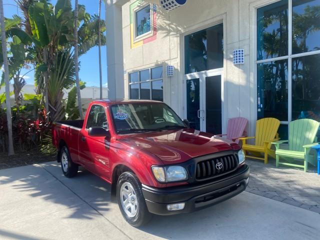 2004 Radiant Red /Charcoal Toyota Tacoma 1 OWNER AUTO AC LIKE NEW (5TENL42N54Z) with an 2.4L DOHC EFI 16-Valve I4 Engine engine, Automatic transmission, located at 4701 North Dixie Hwy, Pompano Beach, FL, 33064, (954) 422-2889, 26.240938, -80.123474 - OUR WEBPAGE FLORIDACARS1.COM HAS OVER 100 PHOTOS AND FREE CARFAX LINK 2004 TOYOTA TACOMA VIN: 5TENL42N54Z414927 5 T E N L 4 2 N 5 4 Z 4 1 4 9 2 7 PICKUP 2.4L I4 F DOHC 16V GASOLINE 29 MPG REAR WHEEL DRIVE Features ABS Brakes Air Conditioning AM/FM Stereo Automatic Transmission Bed Liner Cassette Pla - Photo#1