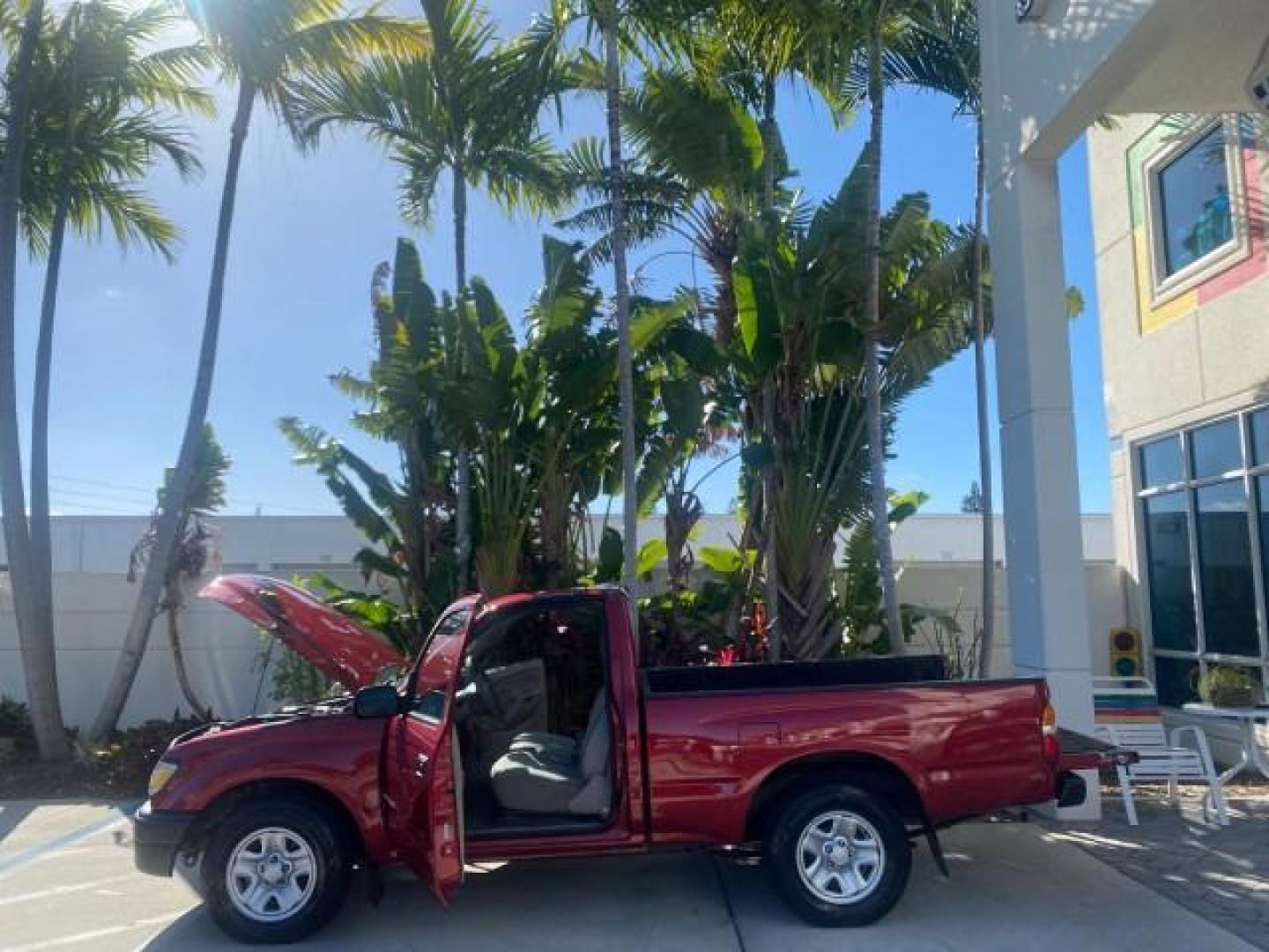 2004 Radiant Red /Charcoal Toyota Tacoma 1 OWNER AUTO AC LIKE NEW (5TENL42N54Z) with an 2.4L DOHC EFI 16-Valve I4 Engine engine, Automatic transmission, located at 4701 North Dixie Hwy, Pompano Beach, FL, 33064, (954) 422-2889, 26.240938, -80.123474 - OUR WEBPAGE FLORIDACARS1.COM HAS OVER 100 PHOTOS AND FREE CARFAX LINK 2004 TOYOTA TACOMA VIN: 5TENL42N54Z414927 5 T E N L 4 2 N 5 4 Z 4 1 4 9 2 7 PICKUP 2.4L I4 F DOHC 16V GASOLINE 29 MPG REAR WHEEL DRIVE Features ABS Brakes Air Conditioning AM/FM Stereo Automatic Transmission Bed Liner Cassette Pla - Photo#8