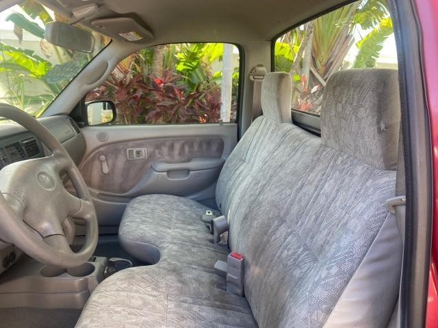 2004 Radiant Red /Charcoal Toyota Tacoma 1 OWNER AUTO AC LIKE NEW (5TENL42N54Z) with an 2.4L DOHC EFI 16-Valve I4 Engine engine, Automatic transmission, located at 4701 North Dixie Hwy, Pompano Beach, FL, 33064, (954) 422-2889, 26.240938, -80.123474 - OUR WEBPAGE FLORIDACARS1.COM HAS OVER 100 PHOTOS AND FREE CARFAX LINK 2004 TOYOTA TACOMA VIN: 5TENL42N54Z414927 5 T E N L 4 2 N 5 4 Z 4 1 4 9 2 7 PICKUP 2.4L I4 F DOHC 16V GASOLINE 29 MPG REAR WHEEL DRIVE Features ABS Brakes Air Conditioning AM/FM Stereo Automatic Transmission Bed Liner Cassette Pla - Photo#42