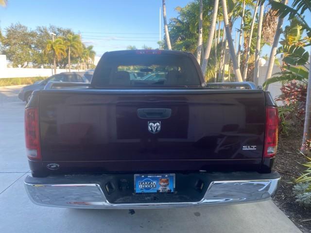 2005 Deep Molten Red Pearl /Dark Slate Gray Dodge Ram 1500 SLT 1 OWNER FL HEMI 5.7 V8 (1D7HA18D25J) with an 5.7L V8 Hemi Magnum Engine engine, Automatic transmission, located at 4701 North Dixie Hwy, Pompano Beach, FL, 33064, (954) 422-2889, 26.240938, -80.123474 - OUR WEBPAGE FLORIDACARS1.COM HAS OVER 100 PHOTOS AND FREE CARFAX LINK 2005 DODGE RAM 1500 SLT 5.7 V8 HEMI CREW CAB 1 OWNER FLORIDA VIN: 1D7HA18D25J621258 1 D 7 H A 1 8 D 2 5 J 6 2 1 2 5 8 4 DOOR EXTENDED CAB PICKUP 5.7L V8 F GASOLINE 18 MPG REAR WHEEL DRIVE Features ABS Brakes Air Conditioning AM/FM - Photo#35