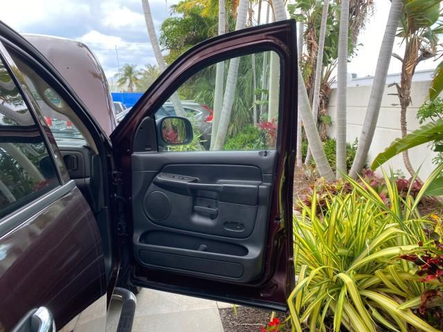 2005 Deep Molten Red Pearl /Dark Slate Gray Dodge Ram 1500 4 DR SLT 1 OWNER FL HEMI 5.7 V8 (1D7HA18D25J) with an 5.7L V8 Hemi Magnum Engine engine, Automatic transmission, located at 4701 North Dixie Hwy, Pompano Beach, FL, 33064, (954) 422-2889, 26.240938, -80.123474 - OUR WEBPAGE FLORIDACARS1.COM HAS OVER 100 PHOTOS AND FREE CARFAX LINK 2005 DODGE RAM 1500 SLT 5.7 V8 HEMI EXTENDED CAB 1 OWNER FLORIDA VIN: 1D7HA18D25J621258 1 D 7 H A 1 8 D 2 5 J 6 2 1 2 5 8 4 DOOR EXTENDED CAB PICKUP 5.7L V8 F GASOLINE 18 MPG REAR WHEEL DRIVE Features ABS Brakes Air Conditioning A - Photo#11