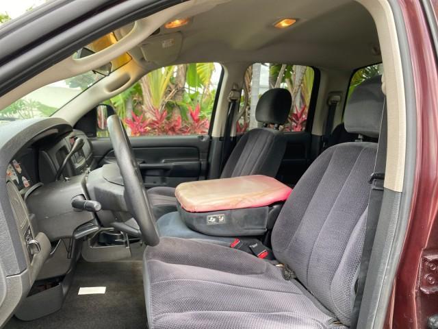 2005 Deep Molten Red Pearl /Dark Slate Gray Dodge Ram 1500 4 DR SLT 1 OWNER FL HEMI 5.7 V8 (1D7HA18D25J) with an 5.7L V8 Hemi Magnum Engine engine, Automatic transmission, located at 4701 North Dixie Hwy, Pompano Beach, FL, 33064, (954) 422-2889, 26.240938, -80.123474 - OUR WEBPAGE FLORIDACARS1.COM HAS OVER 100 PHOTOS AND FREE CARFAX LINK 2005 DODGE RAM 1500 SLT 5.7 V8 HEMI EXTENDED CAB 1 OWNER FLORIDA VIN: 1D7HA18D25J621258 1 D 7 H A 1 8 D 2 5 J 6 2 1 2 5 8 4 DOOR EXTENDED CAB PICKUP 5.7L V8 F GASOLINE 18 MPG REAR WHEEL DRIVE Features ABS Brakes Air Conditioning A - Photo#44