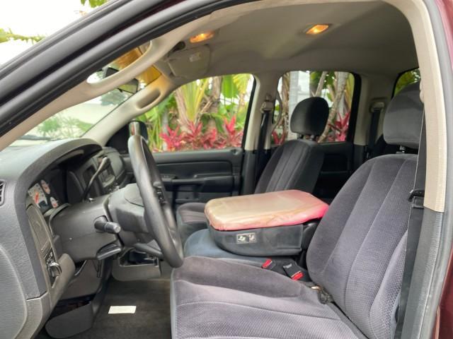 2005 Deep Molten Red Pearl /Dark Slate Gray Dodge Ram 1500 4 DR SLT 1 OWNER FL HEMI 5.7 V8 (1D7HA18D25J) with an 5.7L V8 Hemi Magnum Engine engine, Automatic transmission, located at 4701 North Dixie Hwy, Pompano Beach, FL, 33064, (954) 422-2889, 26.240938, -80.123474 - OUR WEBPAGE FLORIDACARS1.COM HAS OVER 100 PHOTOS AND FREE CARFAX LINK 2005 DODGE RAM 1500 SLT 5.7 V8 HEMI EXTENDED CAB 1 OWNER FLORIDA VIN: 1D7HA18D25J621258 1 D 7 H A 1 8 D 2 5 J 6 2 1 2 5 8 4 DOOR EXTENDED CAB PICKUP 5.7L V8 F GASOLINE 18 MPG REAR WHEEL DRIVE Features ABS Brakes Air Conditioning A - Photo#45