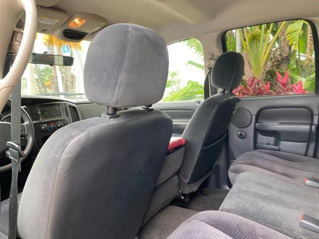 2005 Deep Molten Red Pearl /Dark Slate Gray Dodge Ram 1500 4 DR SLT 1 OWNER FL HEMI 5.7 V8 (1D7HA18D25J) with an 5.7L V8 Hemi Magnum Engine engine, Automatic transmission, located at 4701 North Dixie Hwy, Pompano Beach, FL, 33064, (954) 422-2889, 26.240938, -80.123474 - OUR WEBPAGE FLORIDACARS1.COM HAS OVER 100 PHOTOS AND FREE CARFAX LINK 2005 DODGE RAM 1500 SLT 5.7 V8 HEMI EXTENDED CAB 1 OWNER FLORIDA VIN: 1D7HA18D25J621258 1 D 7 H A 1 8 D 2 5 J 6 2 1 2 5 8 4 DOOR EXTENDED CAB PICKUP 5.7L V8 F GASOLINE 18 MPG REAR WHEEL DRIVE Features ABS Brakes Air Conditioning A - Photo#79