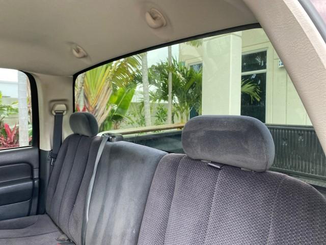 2005 Deep Molten Red Pearl /Dark Slate Gray Dodge Ram 1500 4 DR SLT 1 OWNER FL HEMI 5.7 V8 (1D7HA18D25J) with an 5.7L V8 Hemi Magnum Engine engine, Automatic transmission, located at 4701 North Dixie Hwy, Pompano Beach, FL, 33064, (954) 422-2889, 26.240938, -80.123474 - OUR WEBPAGE FLORIDACARS1.COM HAS OVER 100 PHOTOS AND FREE CARFAX LINK 2005 DODGE RAM 1500 SLT 5.7 V8 HEMI EXTENDED CAB 1 OWNER FLORIDA VIN: 1D7HA18D25J621258 1 D 7 H A 1 8 D 2 5 J 6 2 1 2 5 8 4 DOOR EXTENDED CAB PICKUP 5.7L V8 F GASOLINE 18 MPG REAR WHEEL DRIVE Features ABS Brakes Air Conditioning A - Photo#83