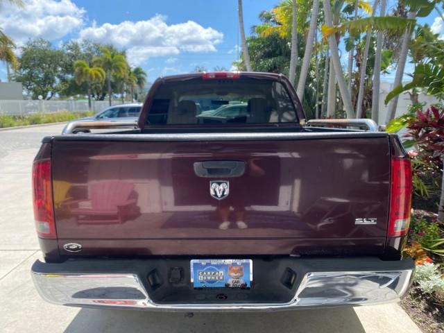 2005 Deep Molten Red Pearl /Dark Slate Gray Dodge Ram 1500 4 DR SLT 1 OWNER FL HEMI 5.7 V8 (1D7HA18D25J) with an 5.7L V8 Hemi Magnum Engine engine, Automatic transmission, located at 4701 North Dixie Hwy, Pompano Beach, FL, 33064, (954) 422-2889, 26.240938, -80.123474 - OUR WEBPAGE FLORIDACARS1.COM HAS OVER 100 PHOTOS AND FREE CARFAX LINK 2005 DODGE RAM 1500 SLT 5.7 V8 HEMI EXTENDED CAB 1 OWNER FLORIDA VIN: 1D7HA18D25J621258 1 D 7 H A 1 8 D 2 5 J 6 2 1 2 5 8 4 DOOR EXTENDED CAB PICKUP 5.7L V8 F GASOLINE 18 MPG REAR WHEEL DRIVE Features ABS Brakes Air Conditioning A - Photo#35
