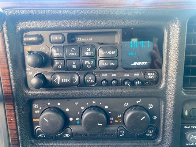 2002 Sable Black /Pewter Cadillac Escalade L0W MILES 68,090 4WD (1GYEK63N92R) with an 6.0L Vortec 1000 SFI V8 HO Engine engine, Automatic transmission, located at 4701 North Dixie Hwy, Pompano Beach, FL, 33064, (954) 422-2889, 26.240938, -80.123474 - OUR WEBPAGE FLORIDACARS1.COM HAS OVER 100 PHOTOS AND FREE CARFAX LINK 2002 CADILLAC ESCALADE 4WD COST 52,230 NEW ALL ORIGINAL BLACK PAINT VIN: 1GYEK63N92R116865 1 G Y E K 6 3 N 9 2 R 1 1 6 8 6 5 4 DOOR WAGON/SPORT UTILITY 6.0L V8 F GASOLINE 17 MPG ALL WHEEL DRIVE Features 4WD/AWD ABS Brakes Air Cond - Photo#53