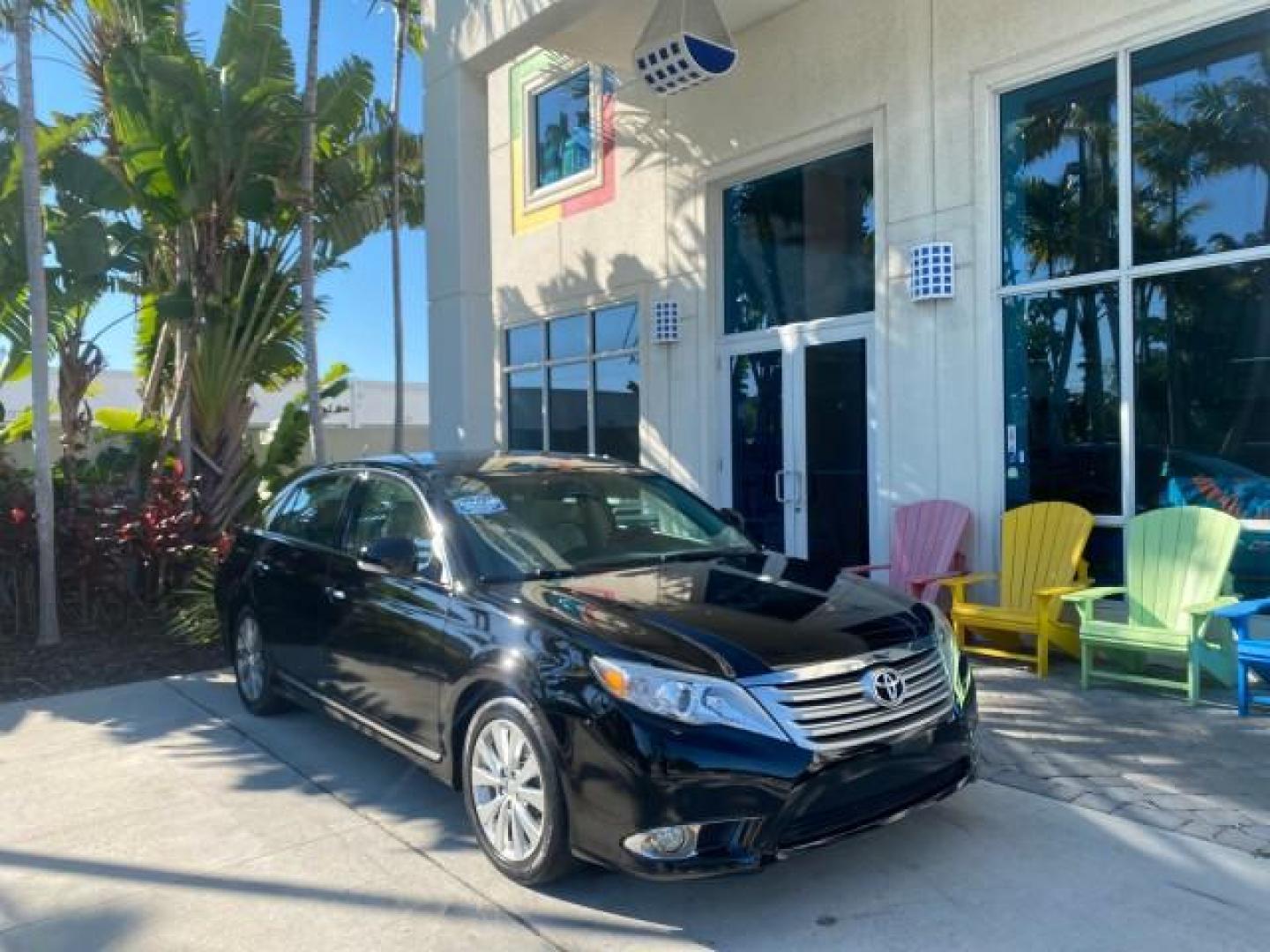 2011 Black /Light Gray Toyota Avalon Limited LOW MILES 80,879 (4T1BK3DB4BU) with an 3.5L DOHC EFI 24-Valve V6 Engine engine, Automatic transmission, located at 4701 North Dixie Hwy, Pompano Beach, FL, 33064, (954) 422-2889, 26.240938, -80.123474 - OUR WEBPAGE FLORIDACARS1.COM HAS OVER 100 PHOTOS AND FREE CARFAX LINK 2011 TOYOTA AVALON LIMITED NAVIGATION SUNROOF LOADED DASH HAS NO CRACKS VIN: 4T1BK3DB4BU438544 4 T 1 B K 3 D B 4 B U 4 3 8 5 4 4 SEDAN 4 DR 3.5L V6 F DOHC 24V GASOLINE 29 MPG FRONT WHEEL DRIVE Features A/C Seat(s) ABS Brakes Air C - Photo#1
