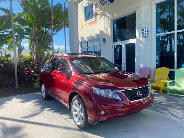 2012 Matador Red Mica /Parchment Lexus RX 350 LOW MILES 68,785 1 OWNER NAV (2T2ZK1BA6CC) with an 3.5L DOHC SFI 24-Valve V6 Engine engine, Automatic transmission, located at 4701 North Dixie Hwy, Pompano Beach, FL, 33064, (954) 422-2889, 26.240938, -80.123474 - OUR WEBPAGE FLORIDACARS1.COM HAS OVER 100 PHOTOS AND FREE CARFAX LINK 2012 LEXUS RX 350 1 OWNER SUNROOF NAVIGATION LOADED VIN: 2T2ZK1BA6CC065213 2 T 2 Z K 1 B A 6 C C 0 6 5 2 1 3 4 DOOR WAGON/SPORT UTILITY 3.5L V6 F DOHC 24V GASOLINE 25 MPG FRONT WHEEL DRIVE Features A/C Seat(s) ABS Brakes Air Condi - Photo#1