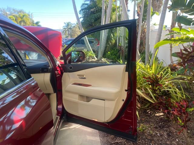 2012 Matador Red Mica /Parchment Lexus RX 350 LOW MILES 68,785 1 OWNER NAV (2T2ZK1BA6CC) with an 3.5L DOHC SFI 24-Valve V6 Engine engine, Automatic transmission, located at 4701 North Dixie Hwy, Pompano Beach, FL, 33064, (954) 422-2889, 26.240938, -80.123474 - OUR WEBPAGE FLORIDACARS1.COM HAS OVER 100 PHOTOS AND FREE CARFAX LINK 2012 LEXUS RX 350 1 OWNER SUNROOF NAVIGATION LOADED VIN: 2T2ZK1BA6CC065213 2 T 2 Z K 1 B A 6 C C 0 6 5 2 1 3 4 DOOR WAGON/SPORT UTILITY 3.5L V6 F DOHC 24V GASOLINE 25 MPG FRONT WHEEL DRIVE Features A/C Seat(s) ABS Brakes Air Condi - Photo#11