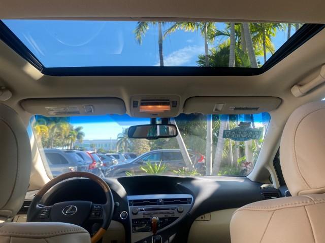 2012 Matador Red Mica /Parchment Lexus RX 350 LOW MILES 68,785 1 OWNER NAV (2T2ZK1BA6CC) with an 3.5L DOHC SFI 24-Valve V6 Engine engine, Automatic transmission, located at 4701 North Dixie Hwy, Pompano Beach, FL, 33064, (954) 422-2889, 26.240938, -80.123474 - OUR WEBPAGE FLORIDACARS1.COM HAS OVER 100 PHOTOS AND FREE CARFAX LINK 2012 LEXUS RX 350 1 OWNER SUNROOF NAVIGATION LOADED VIN: 2T2ZK1BA6CC065213 2 T 2 Z K 1 B A 6 C C 0 6 5 2 1 3 4 DOOR WAGON/SPORT UTILITY 3.5L V6 F DOHC 24V GASOLINE 25 MPG FRONT WHEEL DRIVE Features A/C Seat(s) ABS Brakes Air Condi - Photo#85