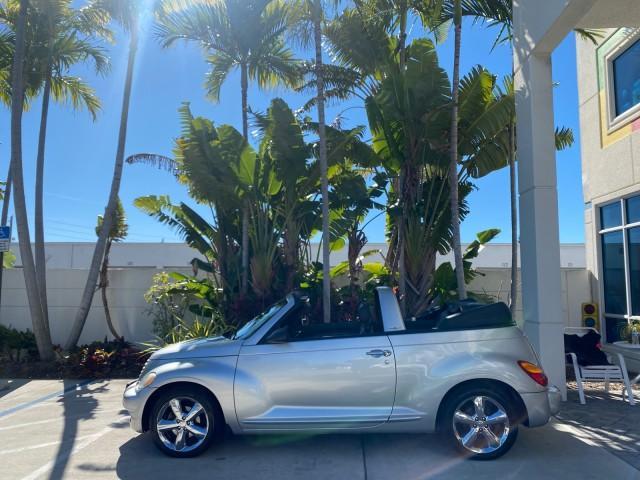 2005 Bright Silver Metallic /Dark Slate Gray Chrysler PT Cruiser GT LOW MILES 35,037 1 OWNER (3C3AY75S15T) with an 2.4L DOHC 16-Valve HO Turbo I4 Engine engine, Automatic transmission, located at 4701 North Dixie Hwy, Pompano Beach, FL, 33064, (954) 422-2889, 26.240938, -80.123474 - OUR WEBPAGE FLORIDACARS1.COM HAS OVER 100 PHOTOS AND FREE CARFAX LINK 2005 CHRYSLER PT CRUISER GT 1 OWNER VIN: 3C3AY75S15T362031 3 C 3 A Y 7 5 S 1 5 T 3 6 2 0 3 1 CONVERTIBLE 2.4L I4 F DOHC 16V GASOLINE 27 MPG FRONT WHEEL DRIVE Features ABS Brakes Air Conditioning Alloy Wheels AM/FM Stereo Automatic - Photo#35