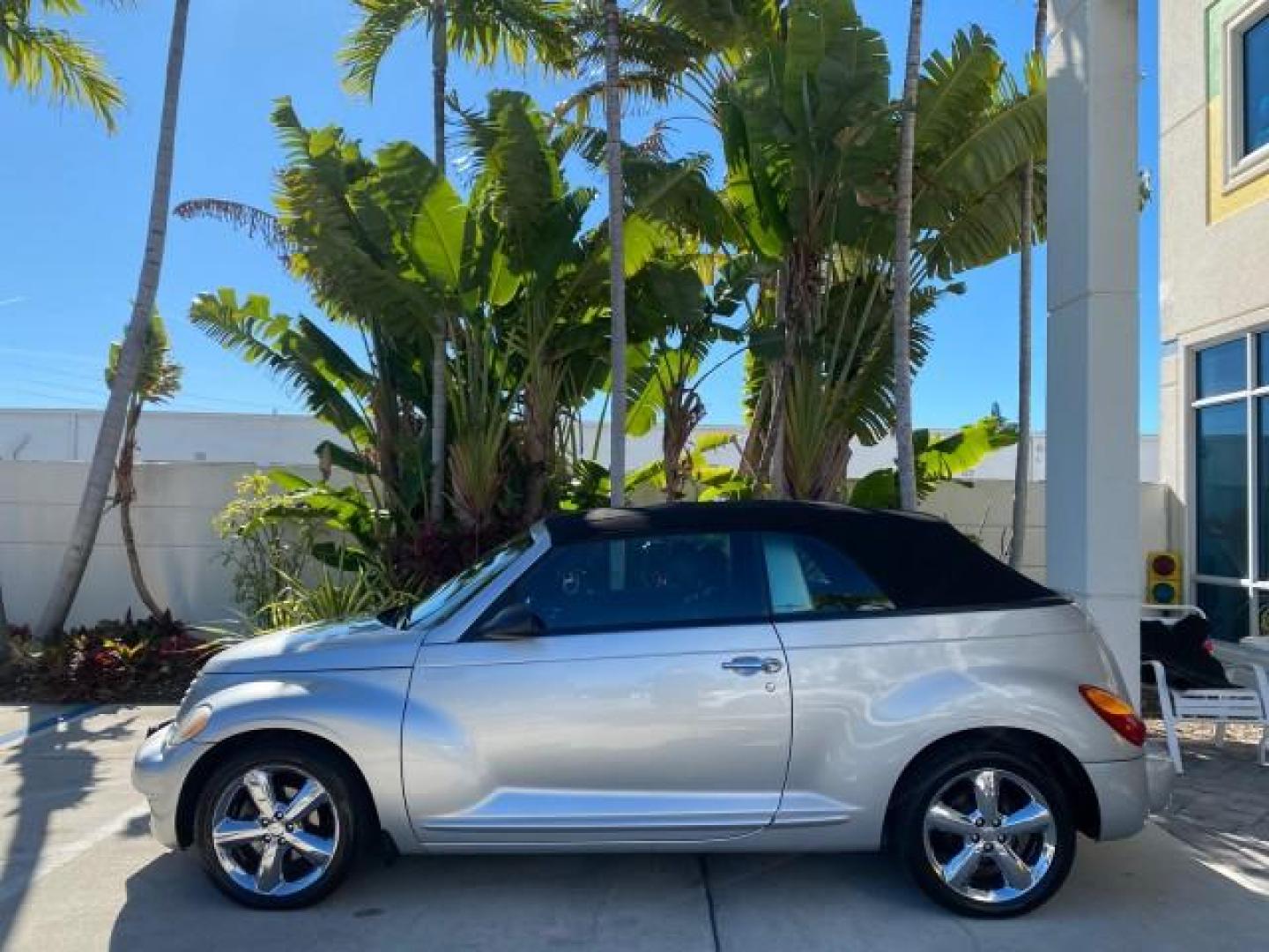 2005 Bright Silver Metallic /Dark Slate Gray Chrysler PT Cruiser GT LOW MILES 35,037 1 OWNER (3C3AY75S15T) with an 2.4L DOHC 16-Valve HO Turbo I4 Engine engine, Automatic transmission, located at 4701 North Dixie Hwy, Pompano Beach, FL, 33064, (954) 422-2889, 26.240938, -80.123474 - OUR WEBPAGE FLORIDACARS1.COM HAS OVER 100 PHOTOS AND FREE CARFAX LINK 2005 CHRYSLER PT CRUISER GT 1 OWNER VIN: 3C3AY75S15T362031 3 C 3 A Y 7 5 S 1 5 T 3 6 2 0 3 1 CONVERTIBLE 2.4L I4 F DOHC 16V GASOLINE 27 MPG FRONT WHEEL DRIVE Features ABS Brakes Air Conditioning Alloy Wheels AM/FM Stereo Automatic - Photo#36
