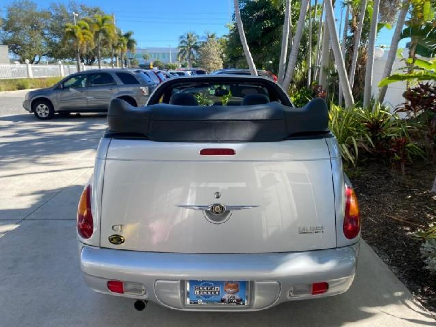 2005 Bright Silver Metallic /Dark Slate Gray Chrysler PT Cruiser GT LOW MILES 35,037 1 OWNER (3C3AY75S15T) with an 2.4L DOHC 16-Valve HO Turbo I4 Engine engine, Automatic transmission, located at 4701 North Dixie Hwy, Pompano Beach, FL, 33064, (954) 422-2889, 26.240938, -80.123474 - OUR WEBPAGE FLORIDACARS1.COM HAS OVER 100 PHOTOS AND FREE CARFAX LINK 2005 CHRYSLER PT CRUISER GT 1 OWNER VIN: 3C3AY75S15T362031 3 C 3 A Y 7 5 S 1 5 T 3 6 2 0 3 1 CONVERTIBLE 2.4L I4 F DOHC 16V GASOLINE 27 MPG FRONT WHEEL DRIVE Features ABS Brakes Air Conditioning Alloy Wheels AM/FM Stereo Automatic - Photo#45