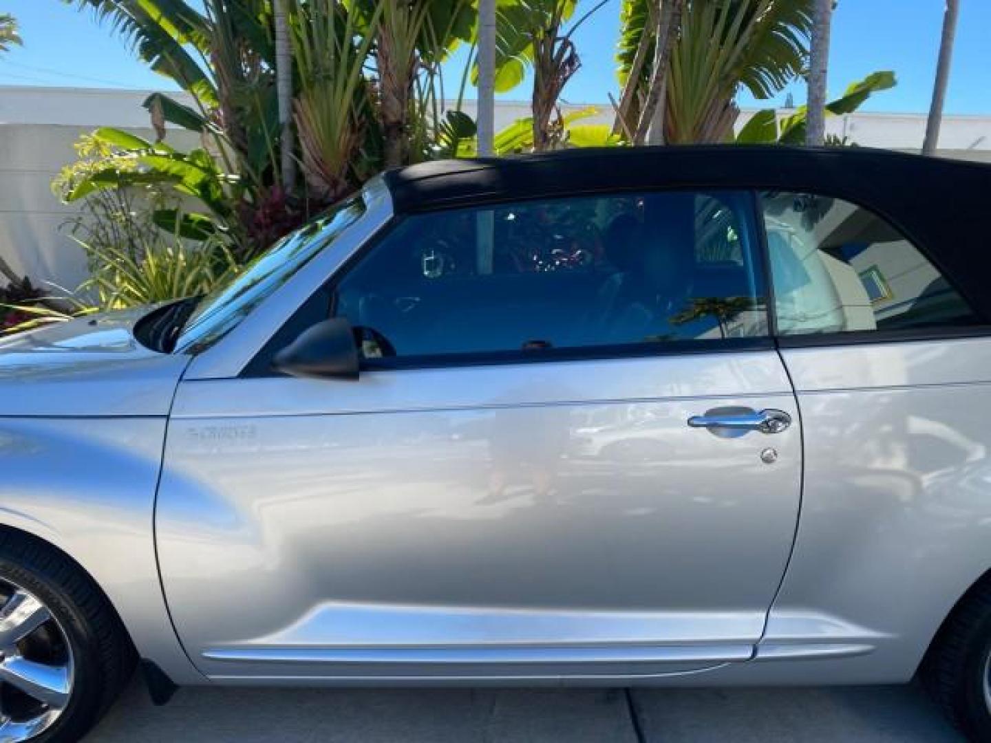 2005 Bright Silver Metallic /Dark Slate Gray Chrysler PT Cruiser GT LOW MILES 35,037 1 OWNER (3C3AY75S15T) with an 2.4L DOHC 16-Valve HO Turbo I4 Engine engine, Automatic transmission, located at 4701 North Dixie Hwy, Pompano Beach, FL, 33064, (954) 422-2889, 26.240938, -80.123474 - OUR WEBPAGE FLORIDACARS1.COM HAS OVER 100 PHOTOS AND FREE CARFAX LINK 2005 CHRYSLER PT CRUISER GT 1 OWNER VIN: 3C3AY75S15T362031 3 C 3 A Y 7 5 S 1 5 T 3 6 2 0 3 1 CONVERTIBLE 2.4L I4 F DOHC 16V GASOLINE 27 MPG FRONT WHEEL DRIVE Features ABS Brakes Air Conditioning Alloy Wheels AM/FM Stereo Automatic - Photo#55