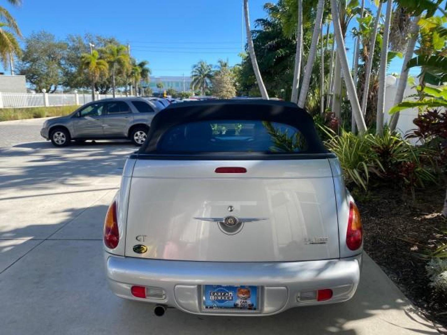 2005 Bright Silver Metallic /Dark Slate Gray Chrysler PT Cruiser GT LOW MILES 35,037 1 OWNER (3C3AY75S15T) with an 2.4L DOHC 16-Valve HO Turbo I4 Engine engine, Automatic transmission, located at 4701 North Dixie Hwy, Pompano Beach, FL, 33064, (954) 422-2889, 26.240938, -80.123474 - OUR WEBPAGE FLORIDACARS1.COM HAS OVER 100 PHOTOS AND FREE CARFAX LINK 2005 CHRYSLER PT CRUISER GT 1 OWNER VIN: 3C3AY75S15T362031 3 C 3 A Y 7 5 S 1 5 T 3 6 2 0 3 1 CONVERTIBLE 2.4L I4 F DOHC 16V GASOLINE 27 MPG FRONT WHEEL DRIVE Features ABS Brakes Air Conditioning Alloy Wheels AM/FM Stereo Automatic - Photo#94