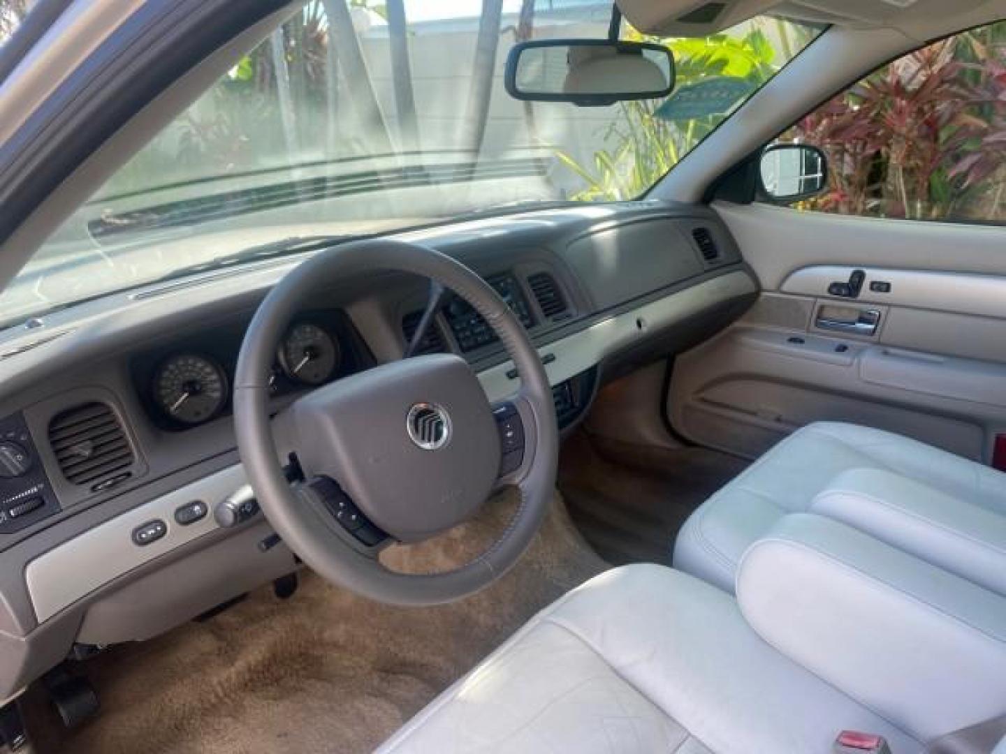 2008 Silver Birch Metallic /Medium Light Stone Mercury Grand Marquis LS LOW MILES 74,931 (2MEHM75V58X) with an 4.6L OHC FFV V8 Engine engine, Automatic transmission, located at 4701 North Dixie Hwy, Pompano Beach, FL, 33064, (954) 422-2889, 26.240938, -80.123474 - OUR WEBPAGE FLORIDACARS1.COM HAS OVER 100 PHOTOS AND FREE CARFAX LINK 2008 MERCURY GRAND MARQUIS LS PALM BEACH EDITION VIN: 2MEHM75V58X659322 2 M E H M 7 5 V 5 8 X 6 5 9 3 2 2 SEDAN 4 DR 4.6L V8 F SOHC FLEX FUEL 23 MPG REAR WHEEL DRIVE Features ABS Brakes Air Conditioning Alloy Wheels AM/FM Stereo A - Photo#46