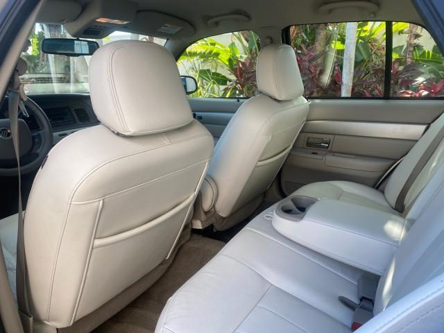 2008 Silver Birch Metallic /Medium Light Stone Mercury Grand Marquis LS LOW MILES 74,931 (2MEHM75V58X) with an 4.6L OHC FFV V8 Engine engine, Automatic transmission, located at 4701 North Dixie Hwy, Pompano Beach, FL, 33064, (954) 422-2889, 26.240938, -80.123474 - OUR WEBPAGE FLORIDACARS1.COM HAS OVER 100 PHOTOS AND FREE CARFAX LINK 2008 MERCURY GRAND MARQUIS LS PALM BEACH EDITION VIN: 2MEHM75V58X659322 2 M E H M 7 5 V 5 8 X 6 5 9 3 2 2 SEDAN 4 DR 4.6L V8 F SOHC FLEX FUEL 23 MPG REAR WHEEL DRIVE Features ABS Brakes Air Conditioning Alloy Wheels AM/FM Stereo A - Photo#74