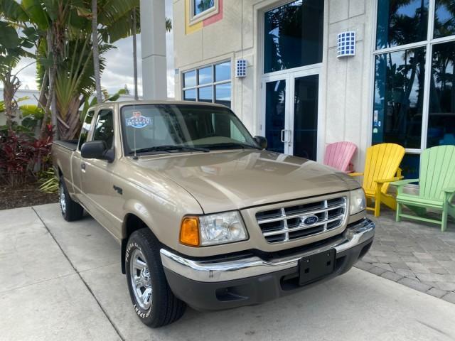 2002 Harvest Gold Metallic /Med Prairie Tan Ford Ranger XLT LOW MILES 62,461 1 OWNER (1FTYR44U32P) with an 3.0L SEFI V6 Engine engine, Automatic transmission, located at 4701 North Dixie Hwy, Pompano Beach, FL, 33064, (954) 422-2889, 26.240938, -80.123474 - OUR WEBPAGE FLORIDACARS1.COM HAS OVER 100 PHOTOS AND FREE CARFAX LINK 2002 FORD RANGER XLT APPEARANCE 1 OWNER VIN: 1FTYR44U32PA13610 1 F T Y R 4 4 U 3 2 P A 1 3 6 1 0 4 DOOR EXTENDED CAB PICKUP 3.0L V6 F OHV GASOLINE 22 MPG REAR WHEEL DRIVE Features ABS Brakes Air Conditioning AM/FM Stereo Bed Liner - Photo#1