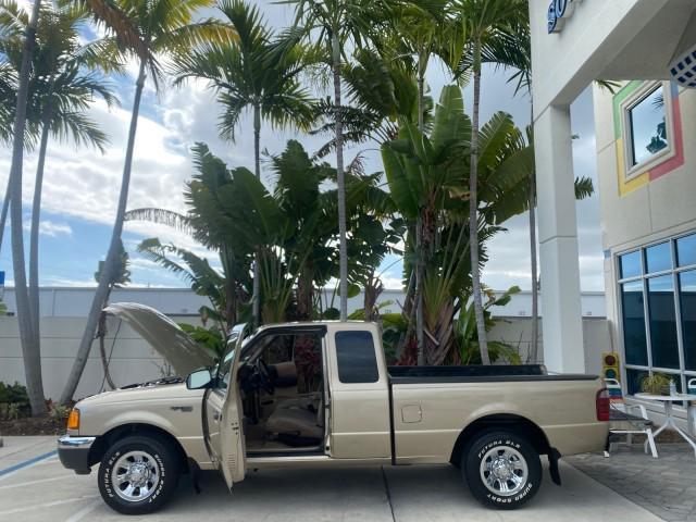 2002 Harvest Gold Metallic /Med Prairie Tan Ford Ranger XLT LOW MILES 62,461 1 OWNER (1FTYR44U32P) with an 3.0L SEFI V6 Engine engine, Automatic transmission, located at 4701 North Dixie Hwy, Pompano Beach, FL, 33064, (954) 422-2889, 26.240938, -80.123474 - OUR WEBPAGE FLORIDACARS1.COM HAS OVER 100 PHOTOS AND FREE CARFAX LINK 2002 FORD RANGER XLT APPEARANCE 1 OWNER VIN: 1FTYR44U32PA13610 1 F T Y R 4 4 U 3 2 P A 1 3 6 1 0 4 DOOR EXTENDED CAB PICKUP 3.0L V6 F OHV GASOLINE 22 MPG REAR WHEEL DRIVE Features ABS Brakes Air Conditioning AM/FM Stereo Bed Liner - Photo#8