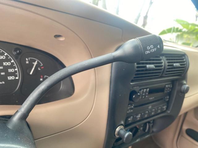 2002 Harvest Gold Metallic /Med Prairie Tan Ford Ranger XLT LOW MILES 62,461 1 OWNER (1FTYR44U32P) with an 3.0L SEFI V6 Engine engine, Automatic transmission, located at 4701 North Dixie Hwy, Pompano Beach, FL, 33064, (954) 422-2889, 26.240938, -80.123474 - OUR WEBPAGE FLORIDACARS1.COM HAS OVER 100 PHOTOS AND FREE CARFAX LINK 2002 FORD RANGER XLT APPEARANCE 1 OWNER VIN: 1FTYR44U32PA13610 1 F T Y R 4 4 U 3 2 P A 1 3 6 1 0 4 DOOR EXTENDED CAB PICKUP 3.0L V6 F OHV GASOLINE 22 MPG REAR WHEEL DRIVE Features ABS Brakes Air Conditioning AM/FM Stereo Bed Liner - Photo#48