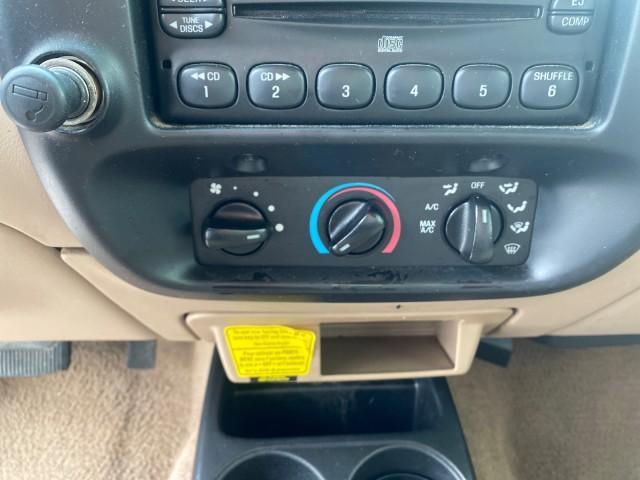 2002 Harvest Gold Metallic /Med Prairie Tan Ford Ranger XLT LOW MILES 62,461 1 OWNER (1FTYR44U32P) with an 3.0L SEFI V6 Engine engine, Automatic transmission, located at 4701 North Dixie Hwy, Pompano Beach, FL, 33064, (954) 422-2889, 26.240938, -80.123474 - OUR WEBPAGE FLORIDACARS1.COM HAS OVER 100 PHOTOS AND FREE CARFAX LINK 2002 FORD RANGER XLT APPEARANCE 1 OWNER VIN: 1FTYR44U32PA13610 1 F T Y R 4 4 U 3 2 P A 1 3 6 1 0 4 DOOR EXTENDED CAB PICKUP 3.0L V6 F OHV GASOLINE 22 MPG REAR WHEEL DRIVE Features ABS Brakes Air Conditioning AM/FM Stereo Bed Liner - Photo#54