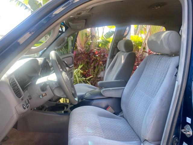 2004 Blue Marlin Pearl /Gray Toyota Tundra SR5 V8 4.7 CREW CAB FLORIDA (5TBET34174S) with an 4.7L DOHC EFI 32-Valve V8 i-Force Engine engine, Automatic transmission, located at 4701 North Dixie Hwy, Pompano Beach, FL, 33064, (954) 422-2889, 26.240938, -80.123474 - OUR WEBPAGE FLORIDACARS1.COM HAS OVER 100 PHOTOS AND FREE CARFAX LINK 2004 TOYOTA TUNDRA SR5 VIN: 5TBET34174S439824 5 T B E T 3 4 1 7 4 S 4 3 9 8 2 4 4 DOOR EXTENDED CAB PICKUP 4.7L V8 F DOHC 32V GASOLINE 19 MPG REAR WHEEL DRIVE Features ABS Brakes Air Conditioning Alloy Wheels AM/FM Stereo Automati - Photo#10