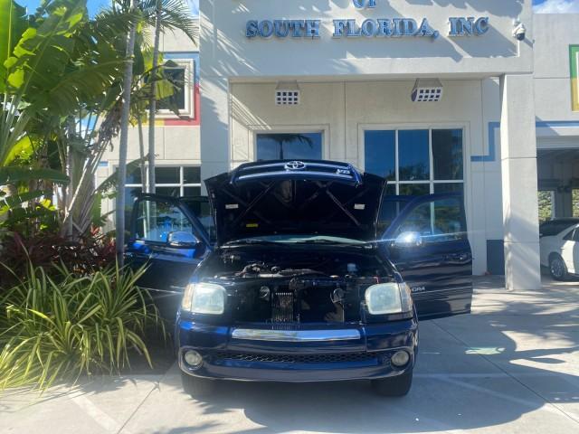 2004 Blue Marlin Pearl /Gray Toyota Tundra SR5 V8 4.7 CREW CAB FLORIDA (5TBET34174S) with an 4.7L DOHC EFI 32-Valve V8 i-Force Engine engine, Automatic transmission, located at 4701 North Dixie Hwy, Pompano Beach, FL, 33064, (954) 422-2889, 26.240938, -80.123474 - OUR WEBPAGE FLORIDACARS1.COM HAS OVER 100 PHOTOS AND FREE CARFAX LINK 2004 TOYOTA TUNDRA SR5 VIN: 5TBET34174S439824 5 T B E T 3 4 1 7 4 S 4 3 9 8 2 4 4 DOOR EXTENDED CAB PICKUP 4.7L V8 F DOHC 32V GASOLINE 19 MPG REAR WHEEL DRIVE Features ABS Brakes Air Conditioning Alloy Wheels AM/FM Stereo Automati - Photo#16